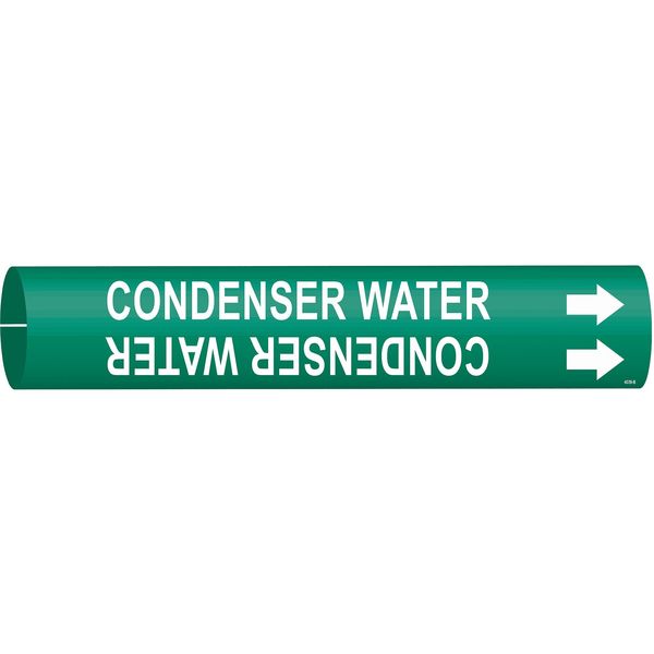 Pipe Mrkr, Condenser Water, 1-1/2to2-3/8In