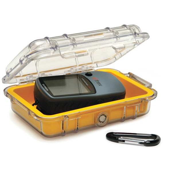 Micro Case, Yellow, 6.82 x 4.75 x 2.12 In