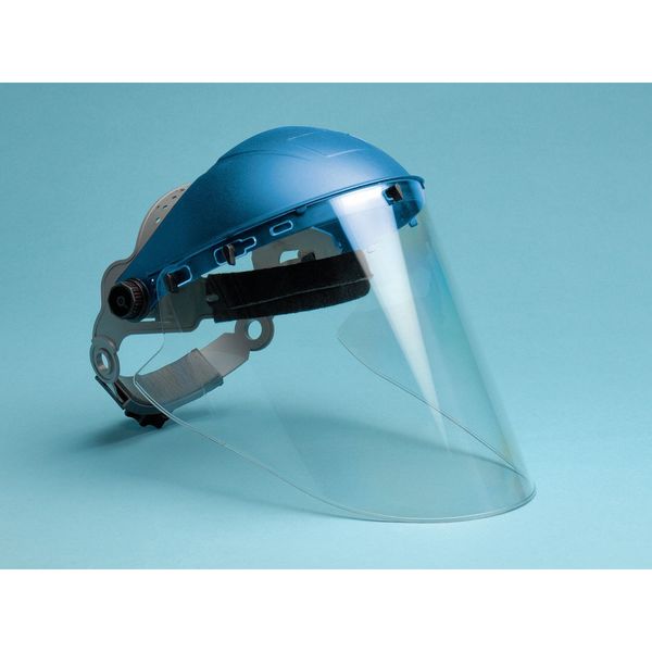 Faceshield Visor, Lexan, Clear, 10x18-1/2in