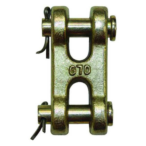 Double Clevis Link, 1/2 In, 11,300 lb, GR70