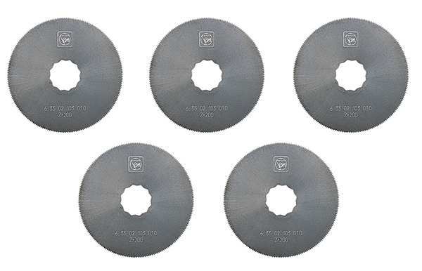 Circular Saw Blade, HSS, 3.14 In Dia., PK5