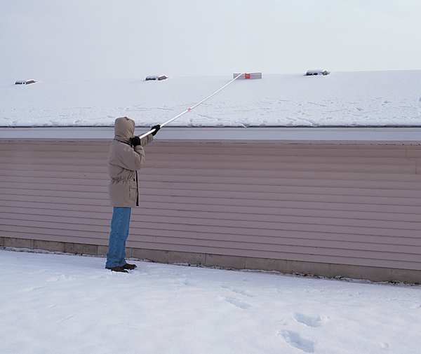 Roof Rake, 22 In, Aluminum
