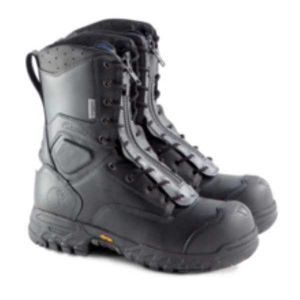 EMS/Wildland Fire Boots, Mens, 9-1/2M, PR