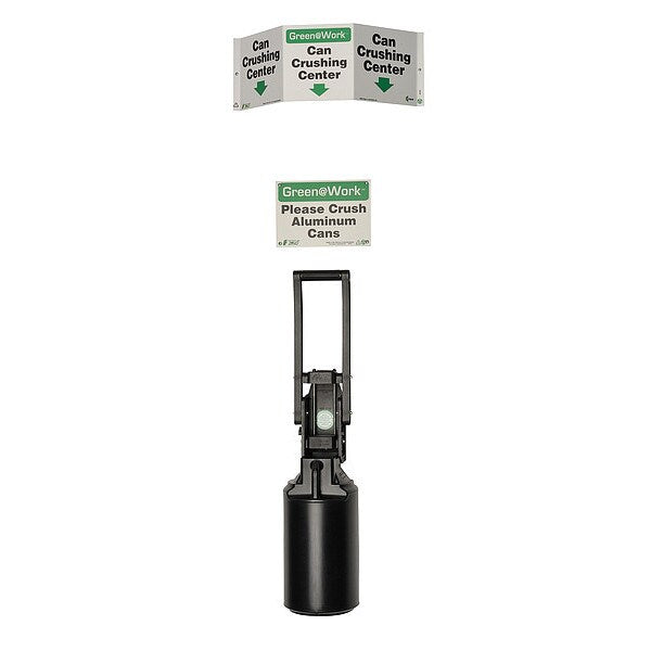 Can Crusher Kit With Sign