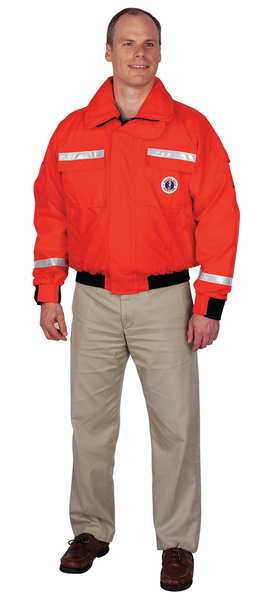 Bomber Jacket, 2XL, Orng