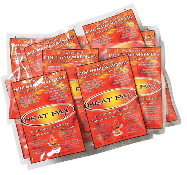 Hand Warmer, 2 In x 3-1/2 In, PR, PK10
