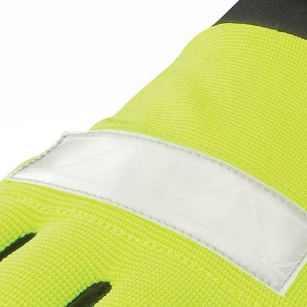 Hi-Vis Cold Protection Gloves, 60g Thinsulate/Micro Fleece Lining, S