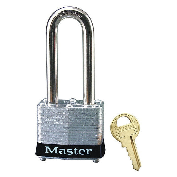 Lockout Padlock, KD, Black, 1-1/4