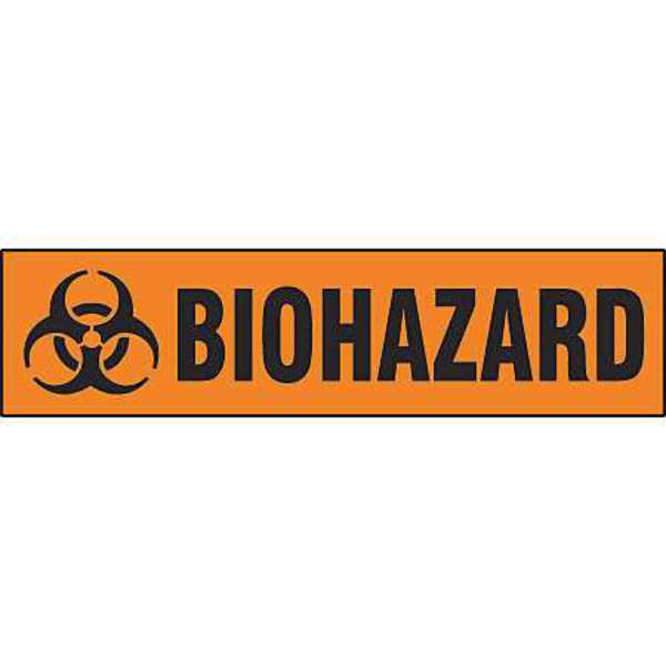 Small Cabinet Label, 3-1/2 In. H, 12 In. W