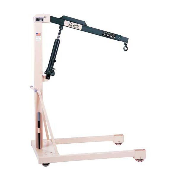 Straddle Floor Crane, 1000 lb., 28 In. W