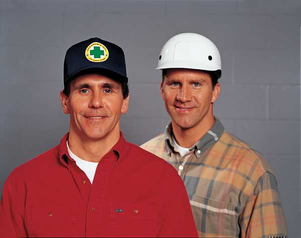 Bump Cap, Baseball, White, 6-7/8 to 7-5/8