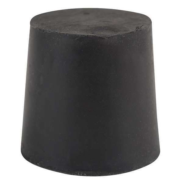 Stopper, 25mm, Black, PK24