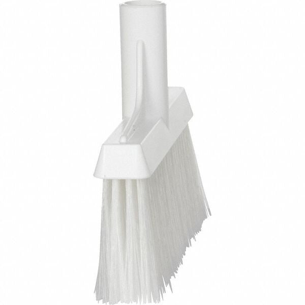 9 1/2 in Sweep Face Broom Head, Soft, Synthetic, White