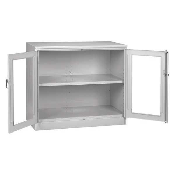 20/22 ga. Steel Storage Cabinet, 48 in W, 42 in H, Stationary