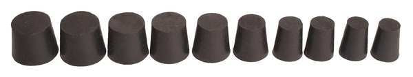 Stopper, 25mm, Black, PK45
