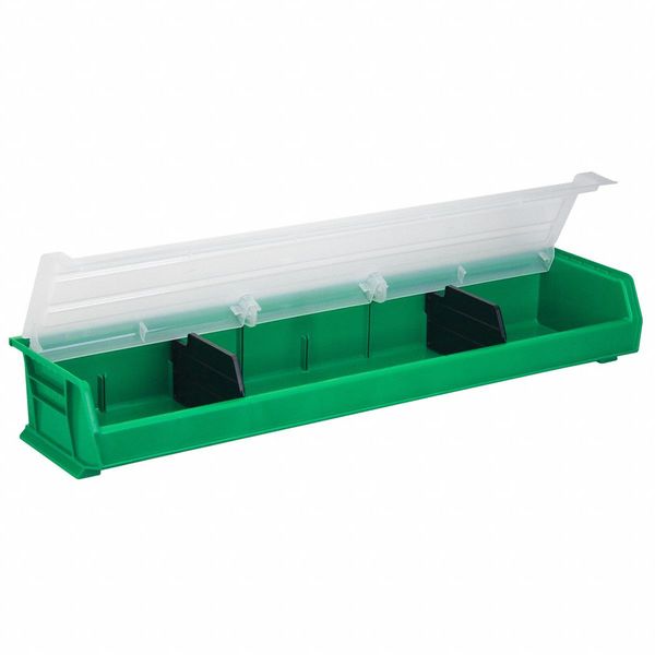 Plastic Divider, Black, 4 in L, 5/16 in W, 4 in H