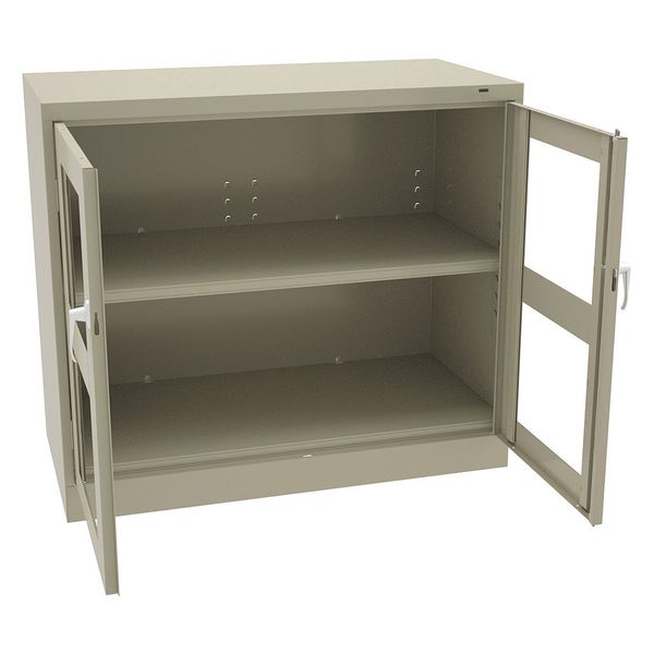 20/22 ga. Steel Storage Cabinet, 48 in W, 42 in H, Stationary