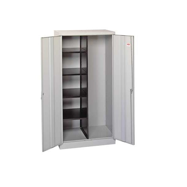 Shelf Storage Bin, Blue, Polypropylene, 17 7/8 in L x 11 1/8 in W x 6 in H, 50 lb Load Capacity