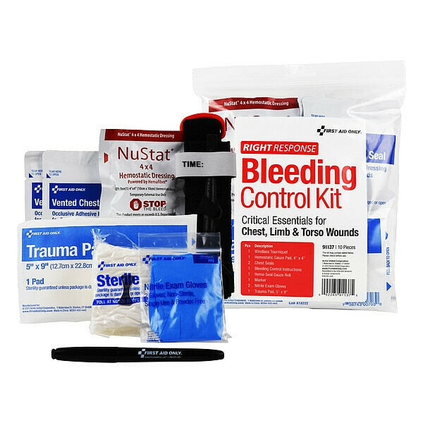 Stop Bleed Kit, EMS/Trauma/Response, Red