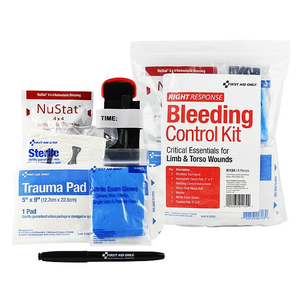 Stop Bleed Kit, EMS/Trauma/Response, Red