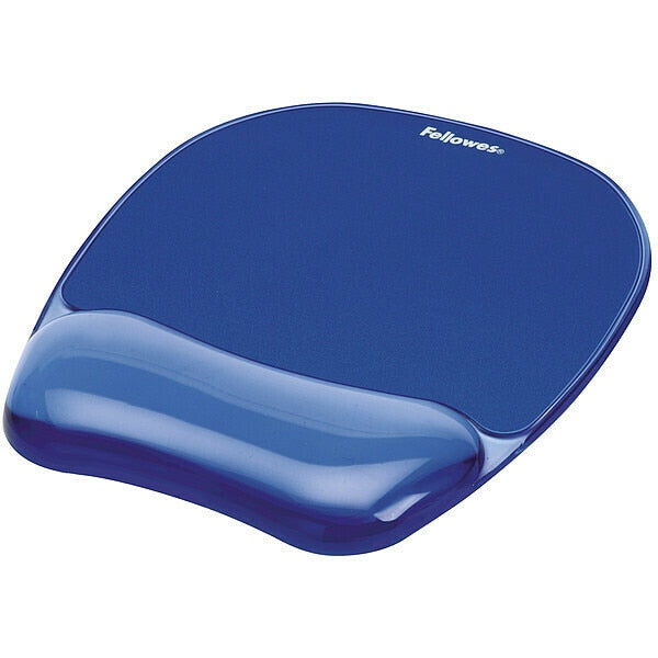 Mousepad w/Wrist Support, Blue