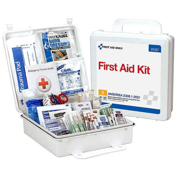First Aid Kit, 50 People Served, 3