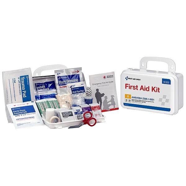 First Aid Kit, 10 People Served, 8