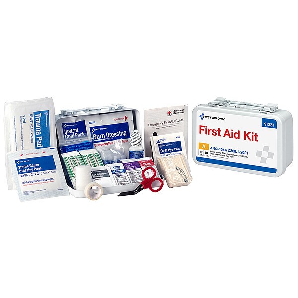 First Aid Kit, 10 People Served, 5