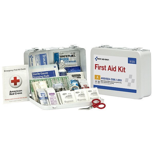 First Aid Kit, 25 People Served, 3