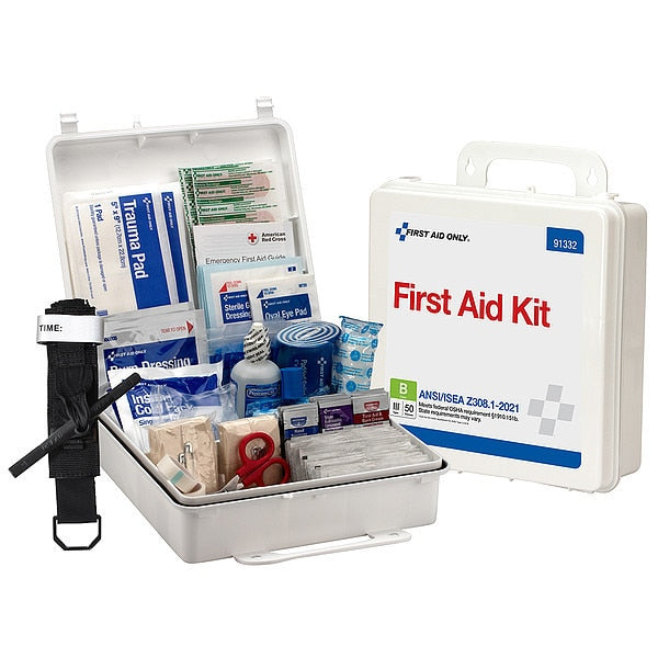 First Aid Kit, 50 People Served, 3