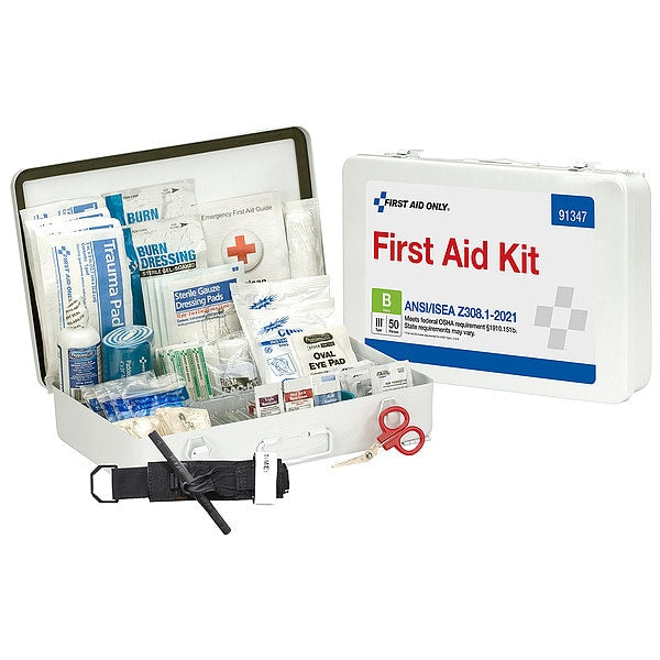 First Aid Kit, 50 People Served, 9