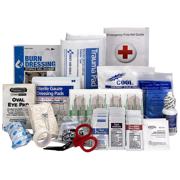 First Aid Kit, 25 People Served, 6