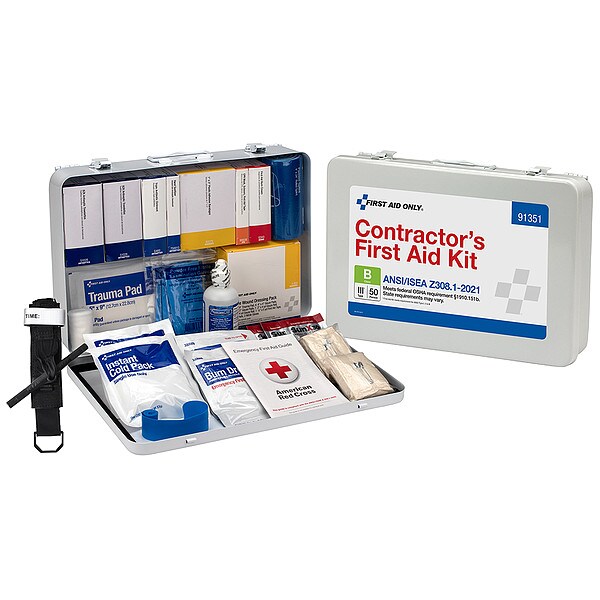 First Aid Kit, 50 People Served, 9