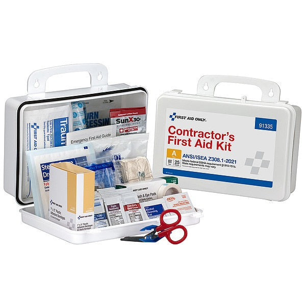First Aid Kit, 25 People Served, 3