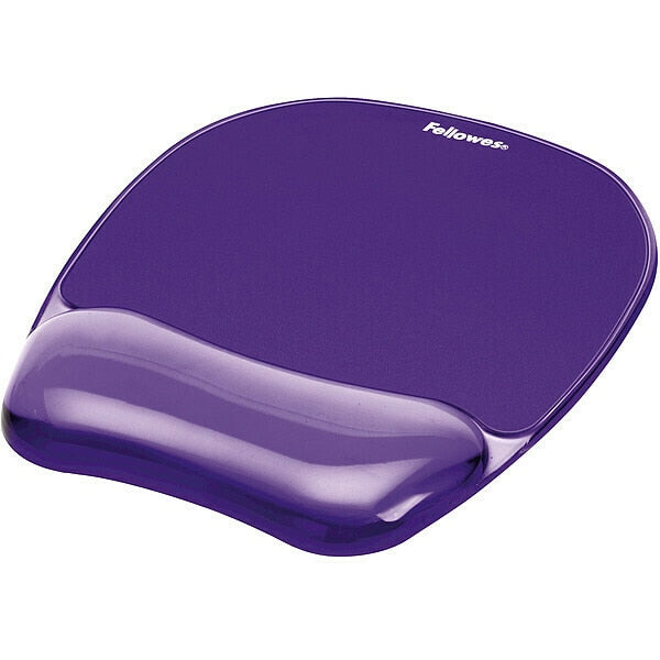 Mousepad w/Wrist Support, Purple