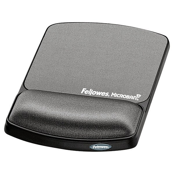 Mousepad w/Wrist Support, Graphite