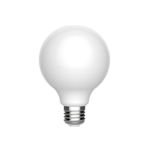 LED, 2.8 W, G25, Medium Screw (E26), PK2
