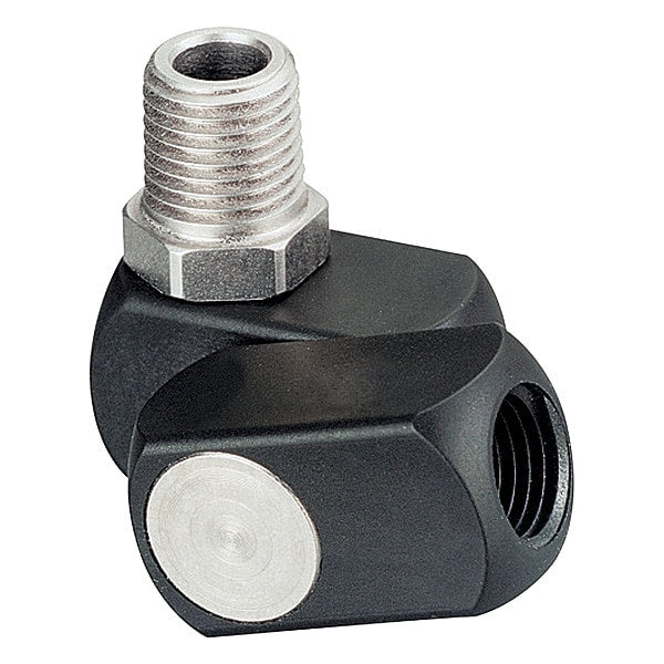 Swivel Connector, 1/4 In.(M)NPT x (F)NPT