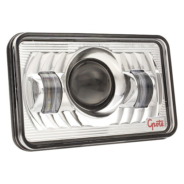 Low Beam Headlight, 630 lm, Square, LED