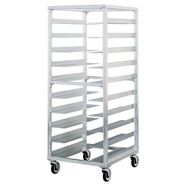 Wide Angle Pan Rack, 70 1/8 in H, Aluminum