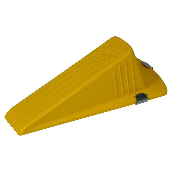 Door Wedge, Rubber, Yellow, 2