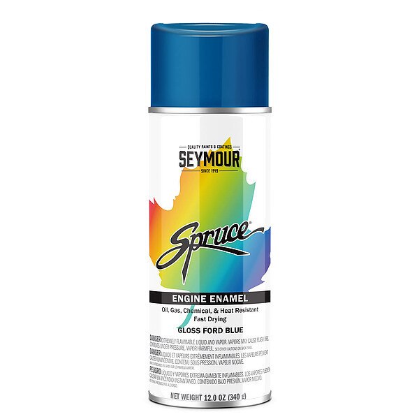 Spruce Eng Paint, Ford Blue, 12oz.