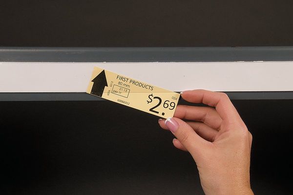 Label Holder, Self-Adhesive, 1x48, PK6