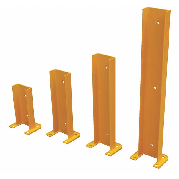 Pallet Rack Protector, 8-1/16Wx6Lx24In H