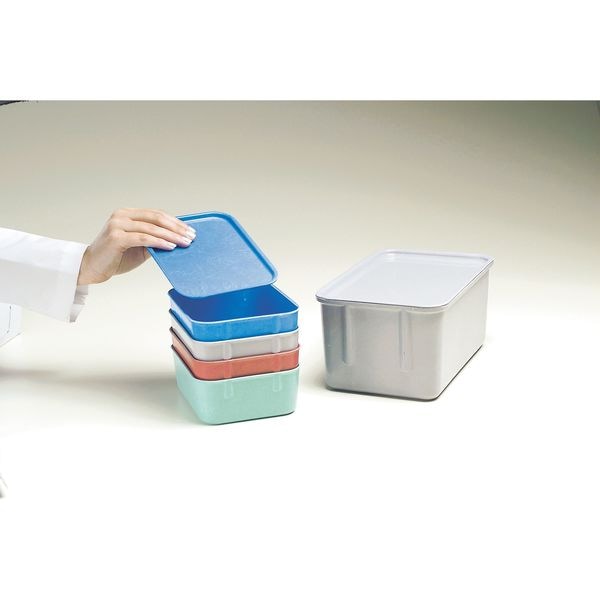 Nesting Container, Gray, Fiberglass Reinforced Composite, 11 3/4 in L, 8 3/4 in W, 4 1/8 in H