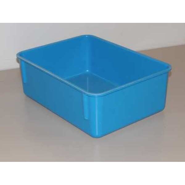 Nesting Container, Blue, Fiberglass Reinforced Composite, 11 3/4 in L, 8 3/4 in W, 4 1/8 in H