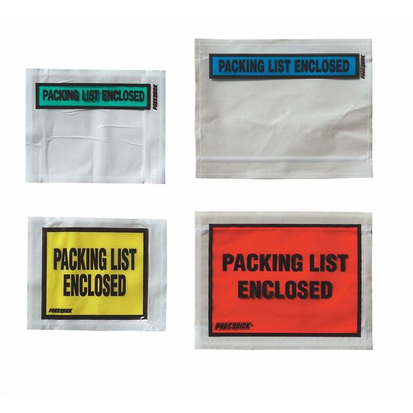 Packing List Envelope, 4-1/2 In, PK1000