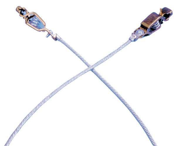 Bond/Ground Wire, Clip, Heavy Duty, 3 ft.