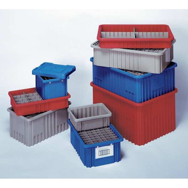 Label Holder, Clear, Polypropylene, 8 in L x 2 in W, 1 lb Load Capacity, 6 PK