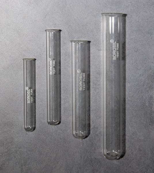 Glass Test Tube with Rim, 18x150mm, Pk72